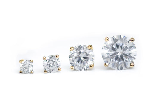 Cubic Zirconia studs