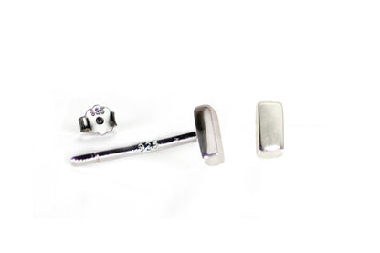Tiny Bar Studs flat rectangle.