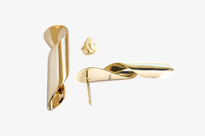 Artful Twisted Drop Earrings
