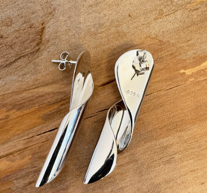 Artful Twisted Drop Earrings