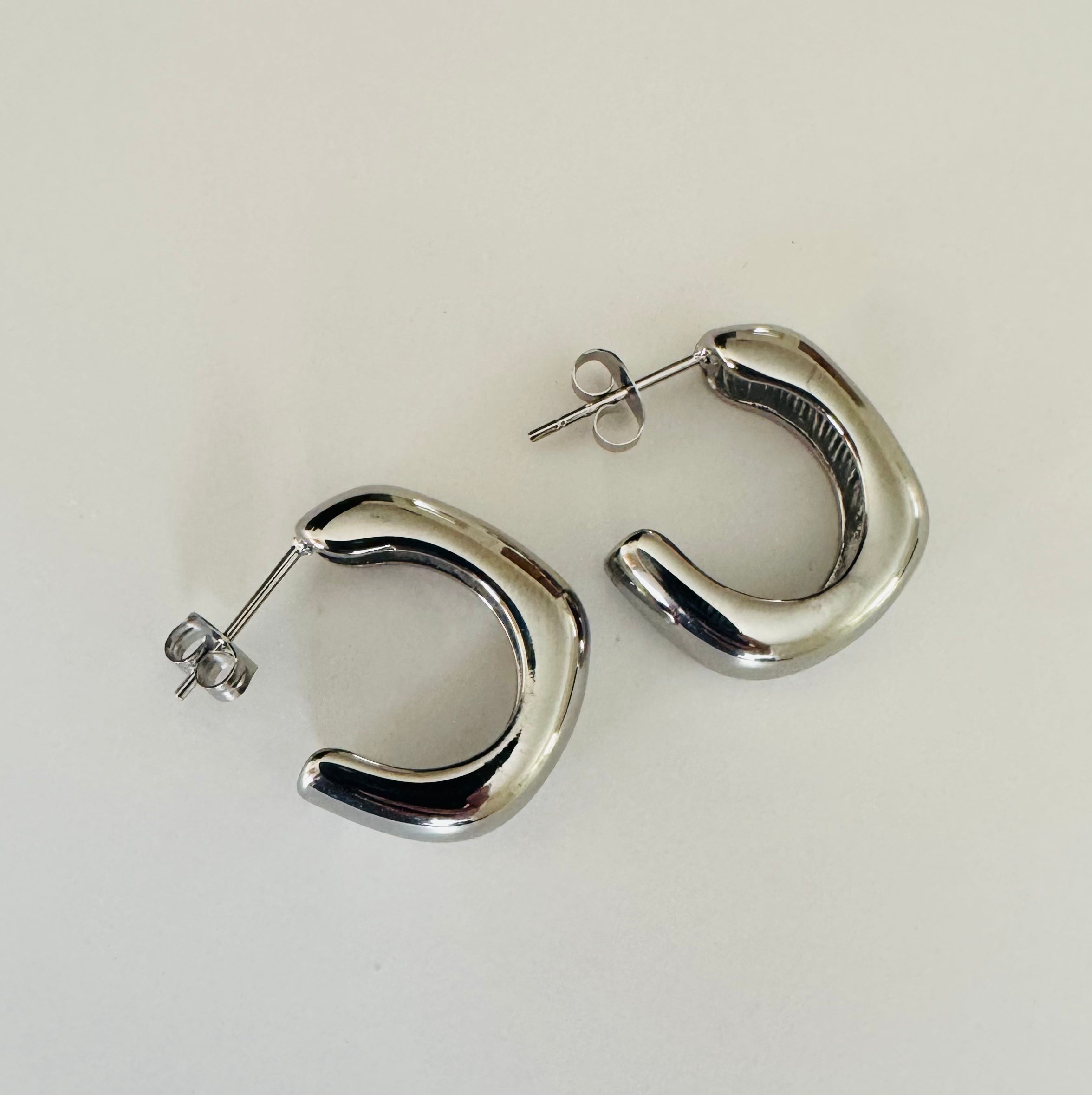 Shape Shift Open Square Hoops