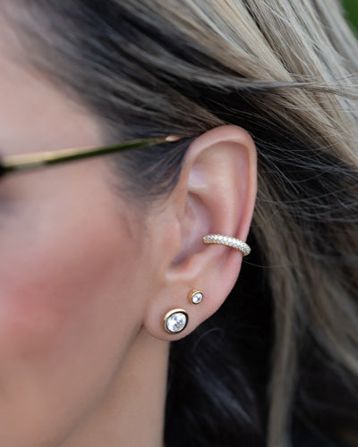 Pavé Zirconia Ear Cuff