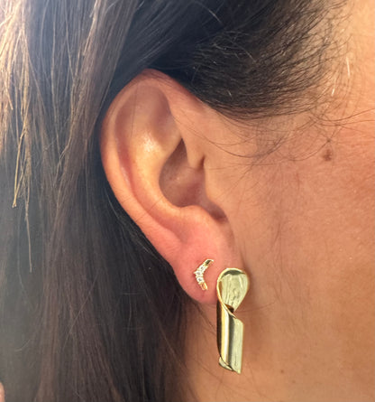 Artful Twisted Drop Earrings