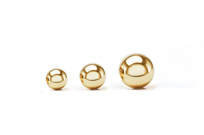 Tiny ball stud earrings