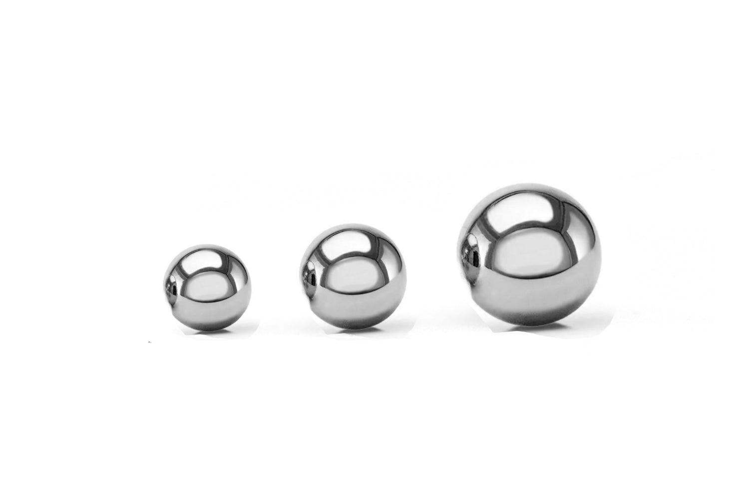 Tiny ball stud earrings