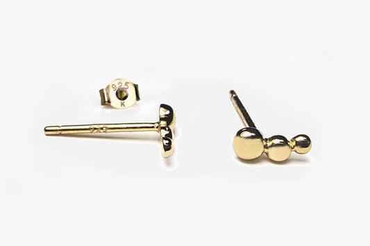 Minimalist Bubble Stud Earrings